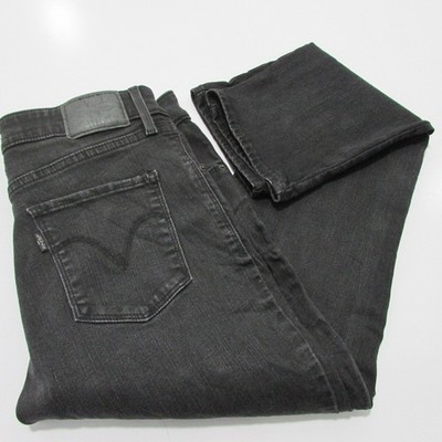 Levis Damen Classic Mid Rise Skinny Fit Skinny Schwarz W31 / L28 UK13 SKU Y03994