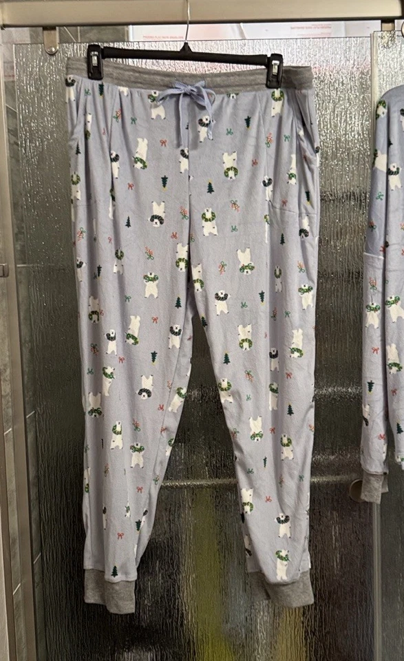 Juego de pijama Cuddl Duds desajuste XXL Top 28” P2P XL Bottoms 36x29 Damas Original $35 Foto 3 de 4