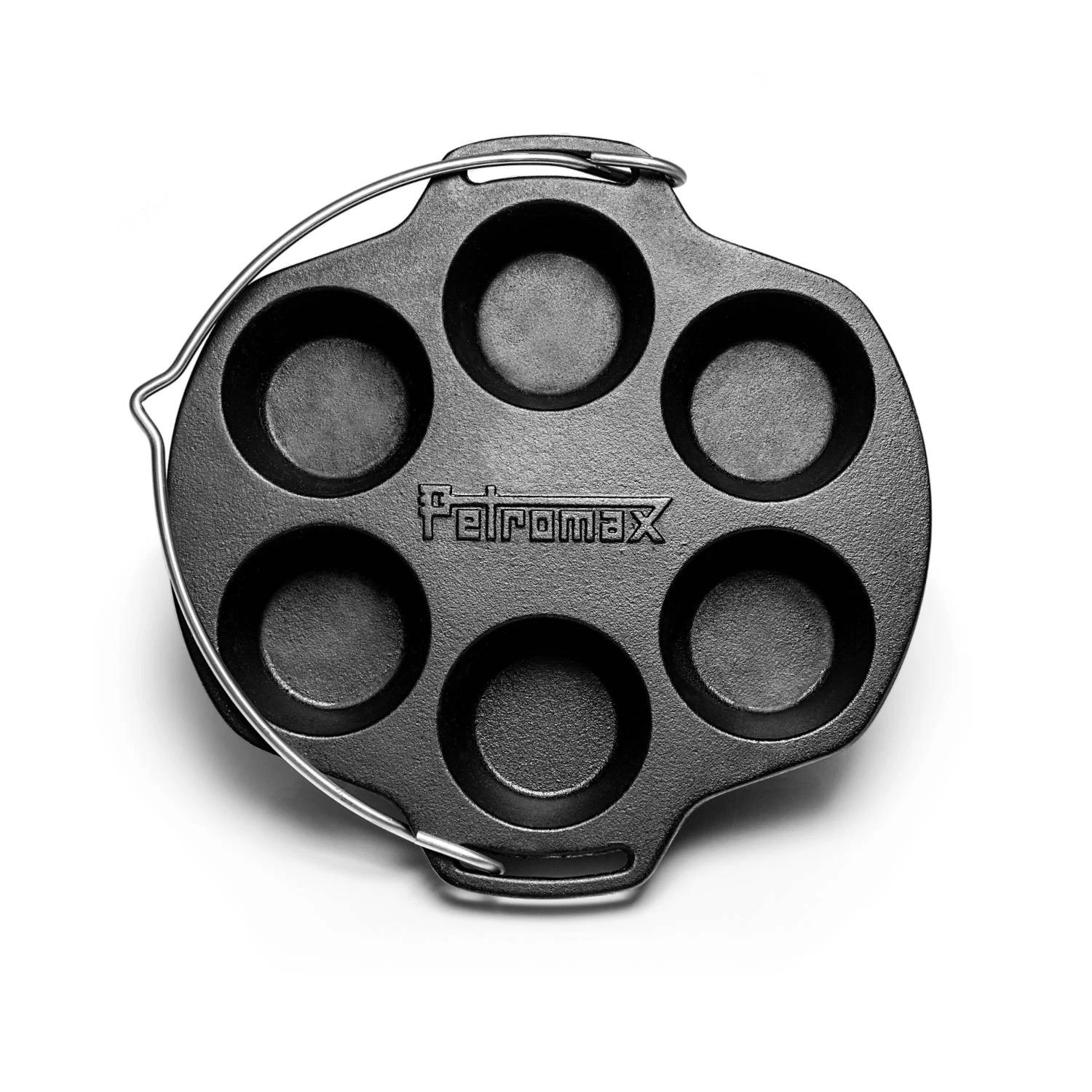 Petromax Cast Iron Muffin Pan Pre Seasoned Oven or Campfire Baking