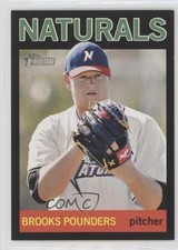 2013 Topps Heritage Minor League Edition Black 72/96 Brooks Pounders #171 1h1