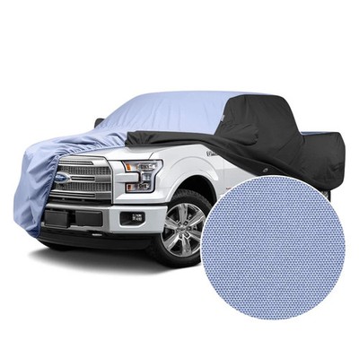 For Ford F-150 17-20 Car Cover WeatherShield HP Two-Tone Light Blue Custom Car