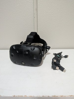 HTC Vive Virtual Reality Headset w/ Face Cushion, Headphones & Cable