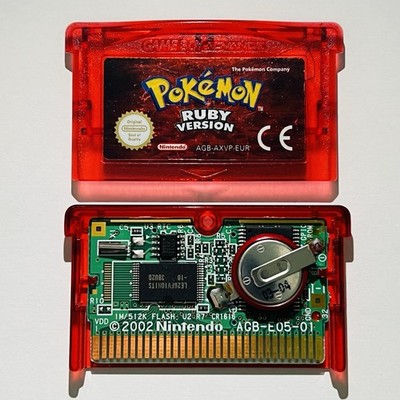 Pokémon Rubin Version (GBA) | 100% Authentic PAL | Working Save | Getestet