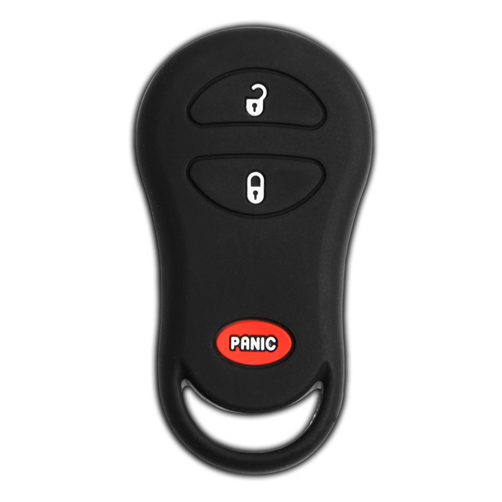 Key Fob Remote Skin Shell Case Cover for Chrysler Dodge 04686481 56045497