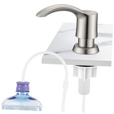 Kitchen Sink Soap Dispenser - Sink Soap Dispenser with Tube Kit Brushed Nickel