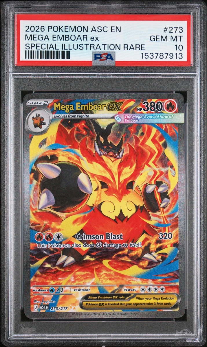 Emboar Ex Pokémon TCG Cards for sale | eBay