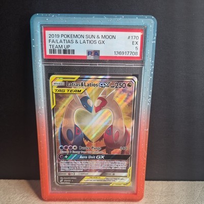 Latias & Latios GX (Alternate Full Art) 170/181 Sm-Team Up Holo