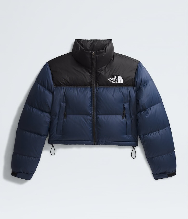 The North Face Nuptse Cropped Down Puffer Jacket | eBay