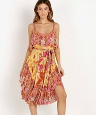 Spell & The Gypsy Siren Song dress in Marigold Medium Boho Picnic Festival