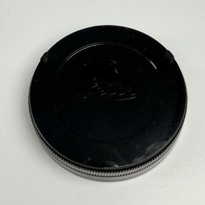 Leica M Rear Lens Cap Cover 14051 Black Plastic With Grey Liner- No Cracks