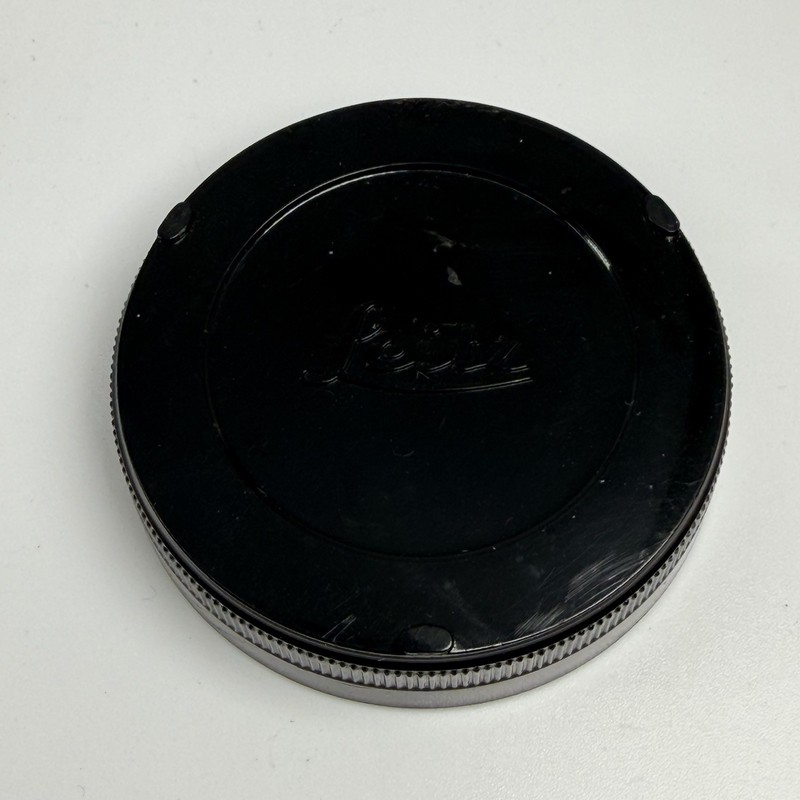 Leica M Rear Lens Cap Cover 14051 Black Plastic With Grey Liner- No Cracks