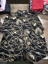 Gallop American Apparel Pferd und Gebiss Langarmshirt Größe Large Damen