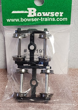 Rigid Plastic Trucks W33 Metal Wheels Axles Asf 70 Ton Roll Bowser 40197