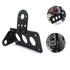 Side Mount License Plate Bracket - Horizontal Vertical Side Mount License Plate