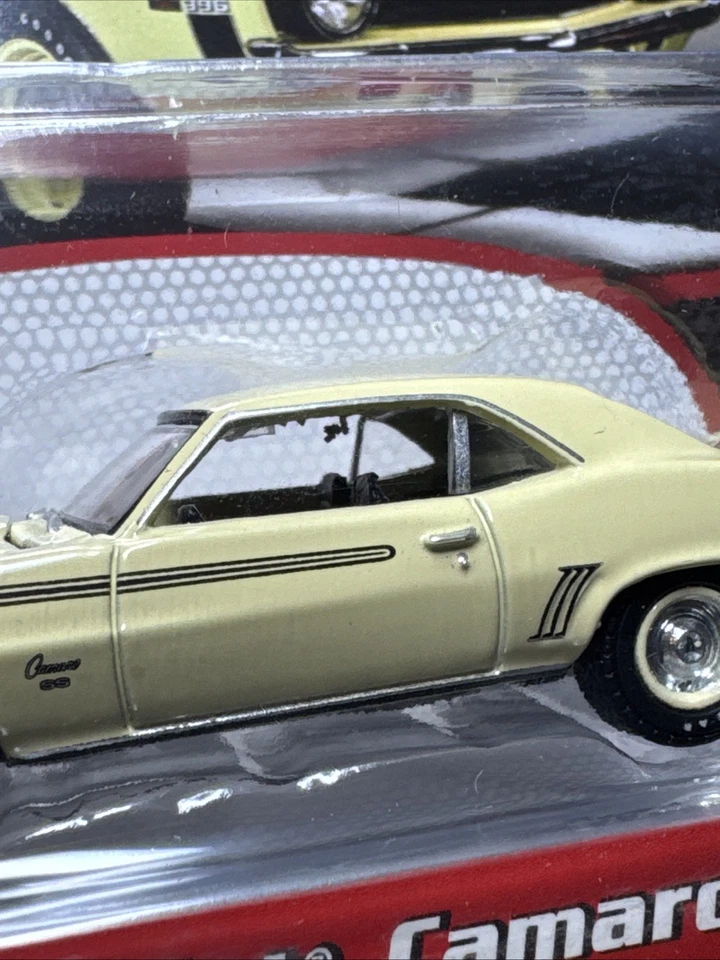 Greenlight 1/64 🇨🇵 1969 Chevrole camaro SS 396 Série barrett Jackson - Photo 4/4