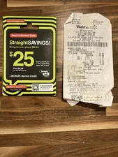 Straight Talk Sim Card Verizon Activation Kit Bring Your Own Phone + 1 Month 