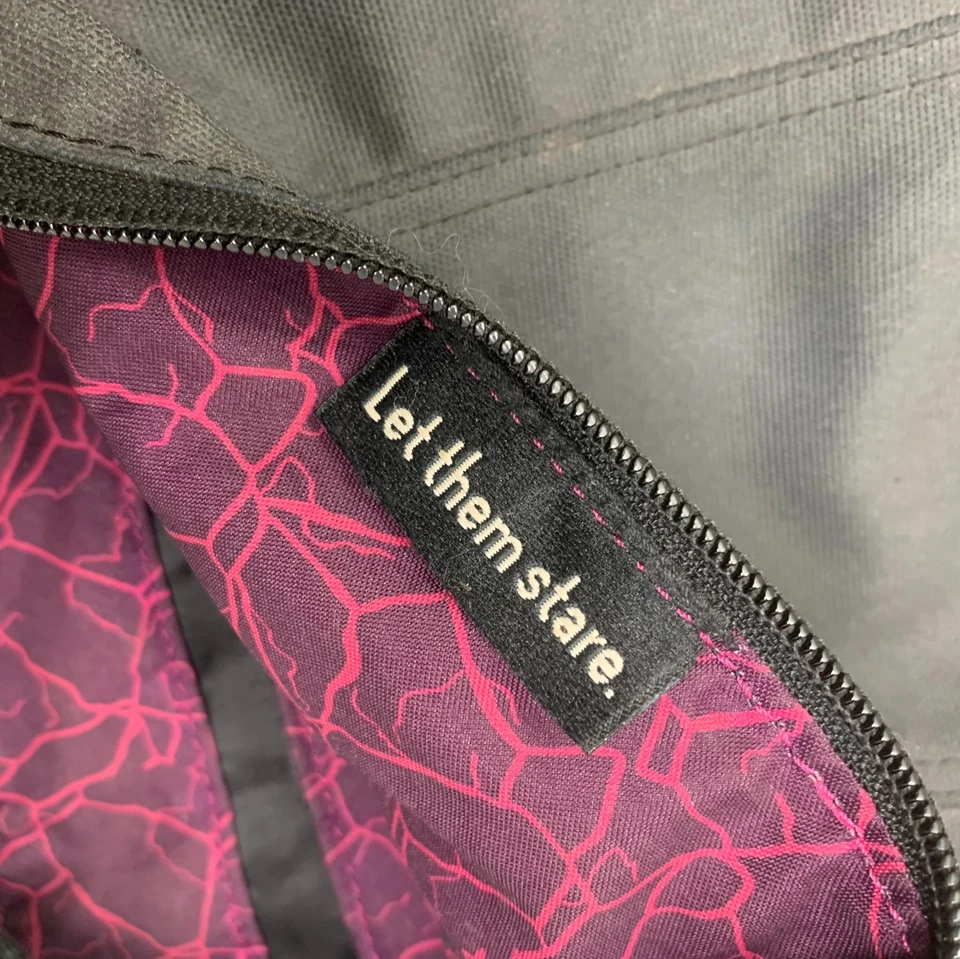 Bolsa tiracolo Timbuk2 San Francisco OS One Love bolsa carteiro lona preta - Imagem 3 de 4