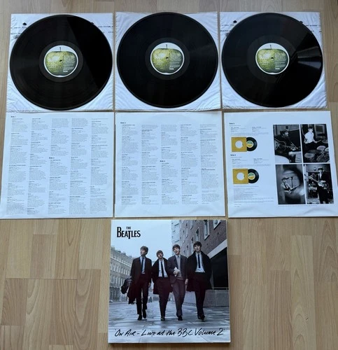The Beatles - On Air - Live At The BBC Volume 2 (3xLP Vinyl, Mono)  VG, VG+