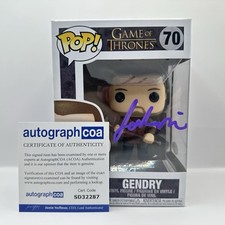 Joe Dempsie AUTOGRAPH - Game Of Thrones GENDRY Signed Funko Pop ACOA