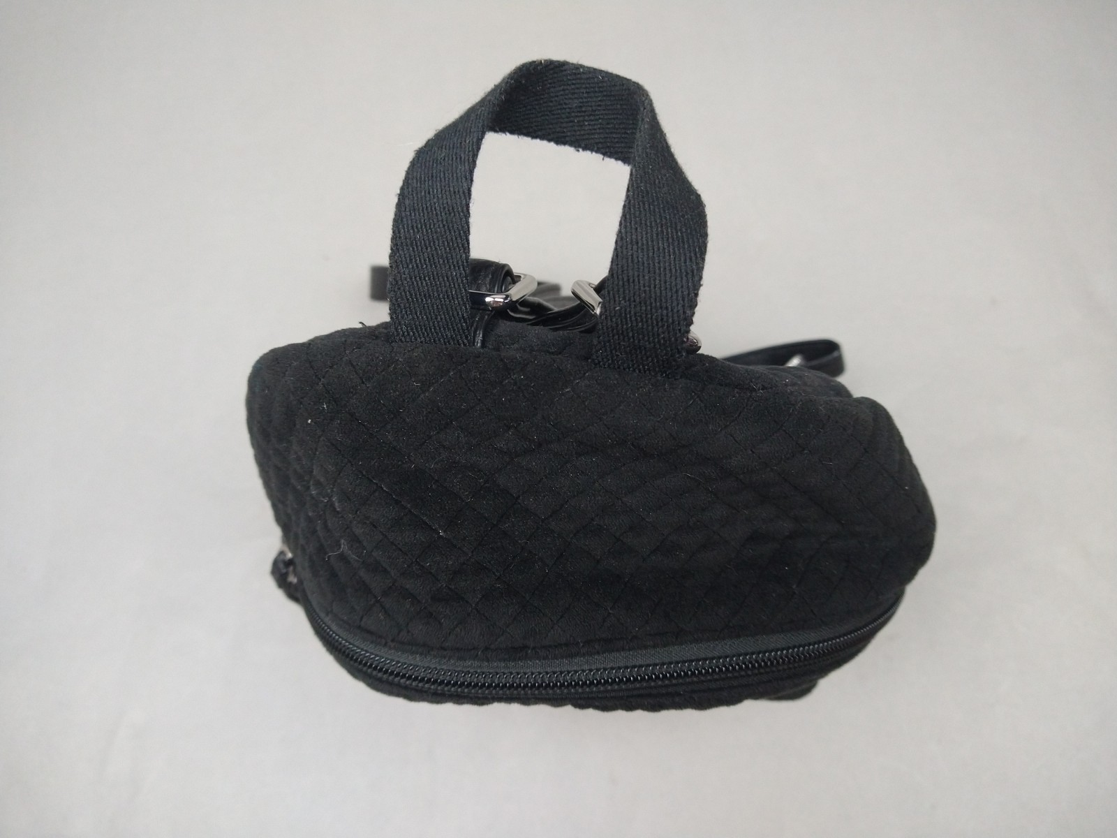 Vera Bradley Solid Black Mini Small Backpack Micr… - image 4