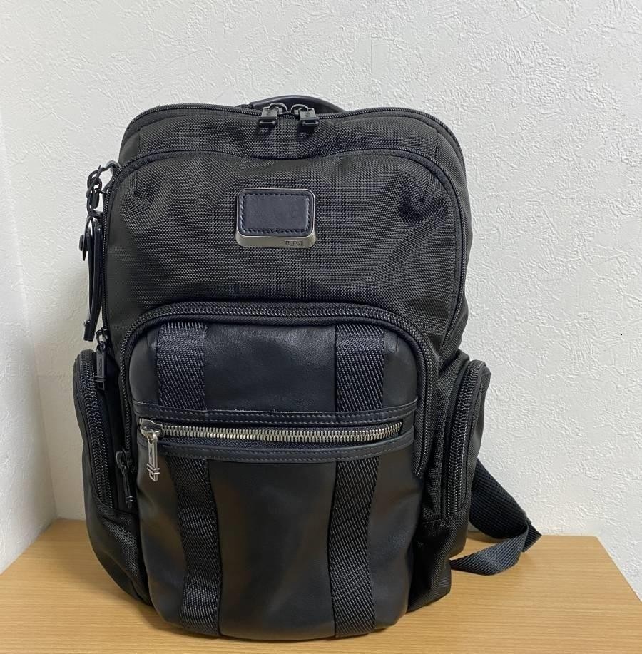 Tumi Alpha Bravo Shepherd Backpack Durable Laptop Travel Bag