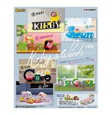 RE-MENT b-4qox000vmi-007-40986 Kirby of the Stars Kirby Words BOX product all 6