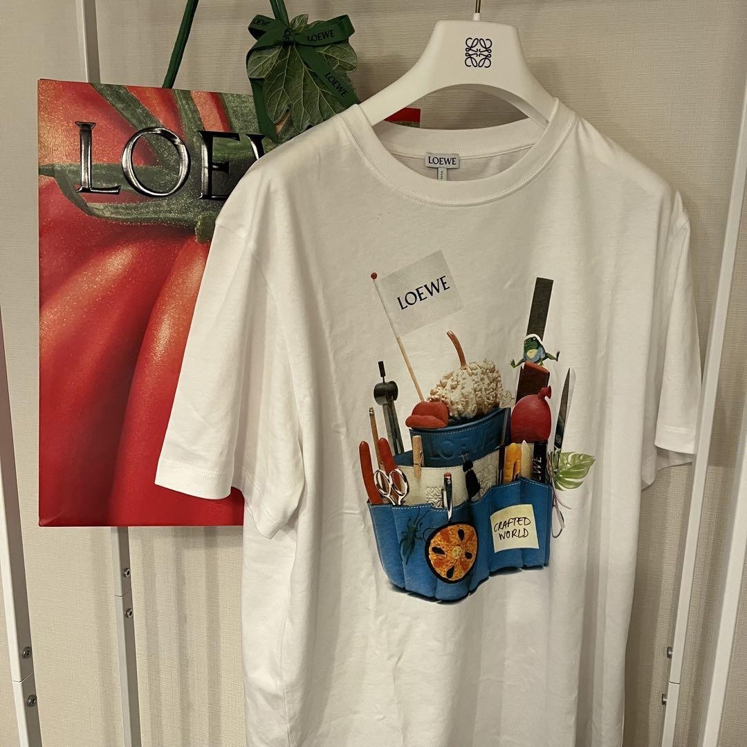 LOEWE ロエベ クラフテッドワールド展 Tシャツ XS Loewe Crafted World Exhibition Limited T-Shirt S Size | eBay