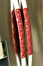 Two Refrigerator Oven Door Padded Handle Covers Arrowpoint Set of 2