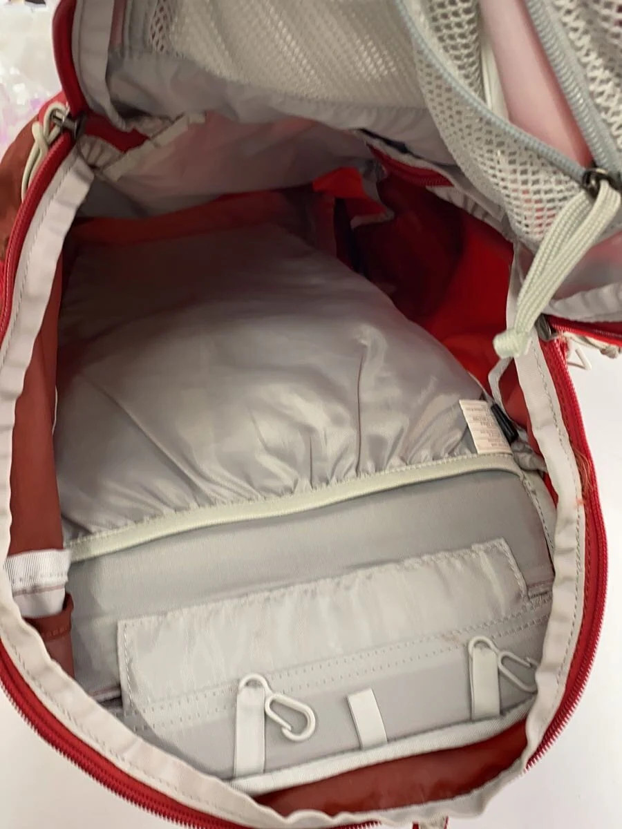 GREGORY Nylon Backpack, Red, Solid Color - image 8