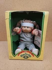 1984 Cabbage Patch Kids Doll Blonde Hair Green Eyes Girl W/Open Box & Birth Cert