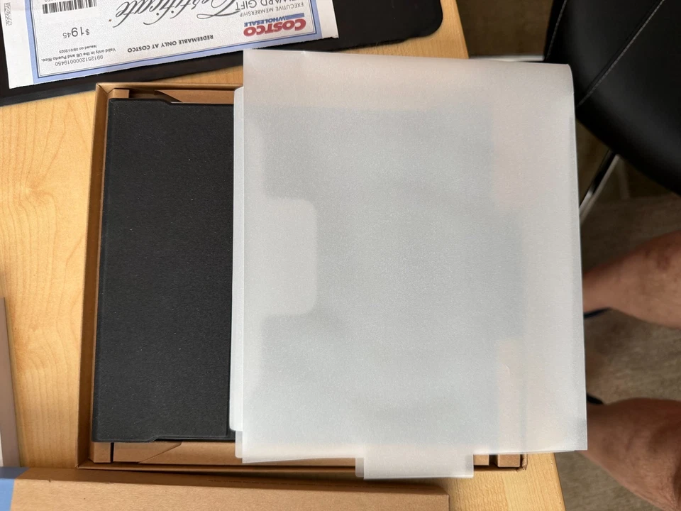 Amazon Premium Leather Cover for Kindle Scribe Black 2024 2022 Genuine - Image 2 of 2