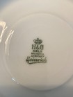 Heinrich H & C Selb Bavaria Germany 8 saucers, 3 cups demitasse white gold black — photo 3