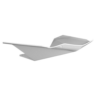 Straightline Skid Plate-White for 2021-2022 Ski-Doo Expedition SWT ACE 900 Turbo