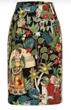 Marianna Deri Emma Pencil Skirt Size L