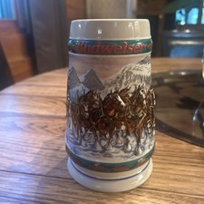 1993 Budweiser Holiday Stein Collection “Special Delivery” Anheuser-Busch Inc
