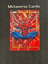 2026 Topps Chrome Marvel Spider-Man Red Thunder Lighting Refractor 3/5 #163