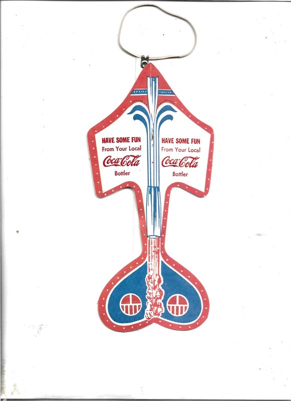 HAVE SOME FUN FROM YOUR LOCAL COCA-COLA BOTTLE  AIRPLANE