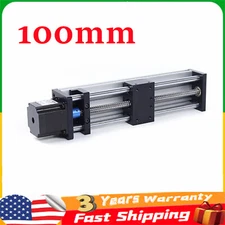 CNC Linear Guide Rail Slide Stage Actuator Ball Screw Motion Table Nema 23 Motor