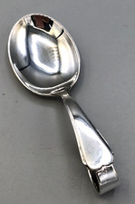 Vintage Sterling Silver Curved handle Baby Spoon 3.5"