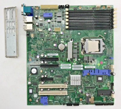 IBM 81Y6747 Systemboard X3200 X3250 DDR3 -ATX- Sockel 1156- mit I/O Shield#M2737
