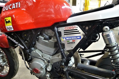 DUCATI GT-1000 BILLET ALUMINUM CUSTOM SIDE COVER KIT. - Picture 12 of 12