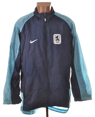 1860 MÜNCHEN 1997/1998 FUSSBALL BENCH JACKE TRIKOT NIKE GR XL ERWACHSENE
