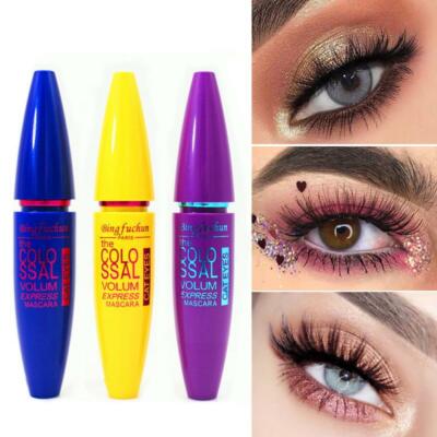 1Pc maquillage Mascara longue épaisseur friser allongement maquillage yeux