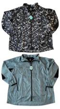 Lularoe Abstract & Solid 2x Determined Lightweight Workout Jacket Lot Of 2 New!
