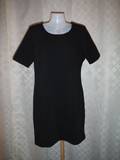 Old Navy Elbow Sleeve Dress size MD color Black Zipper Back NWT