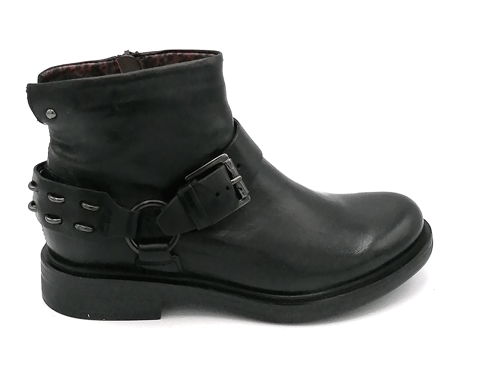 Mjus M64207 Ankle Boot Black Leather 