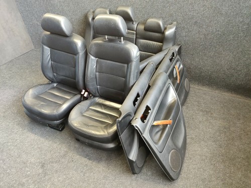 LEDER Innenausstattung komplett VW Passat 3BG Variant Ausstattung schwarz