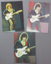 Ritchie Blackmore photos color concert 3 1/2" X 5" Pro Shot THREE Rainbow !
