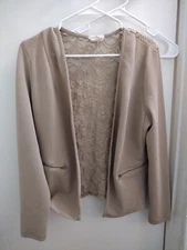 Miley And Molly Womens Lil Jacket Sz L