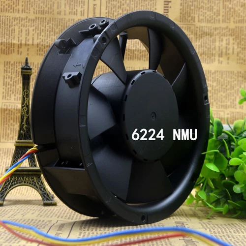 Used and tested ebm-papst 6224NMU 500mA 12W 17CM frequency converter cooling fan